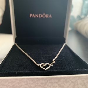 PANDORA NECKLACE WITH ORIGINAL BOX